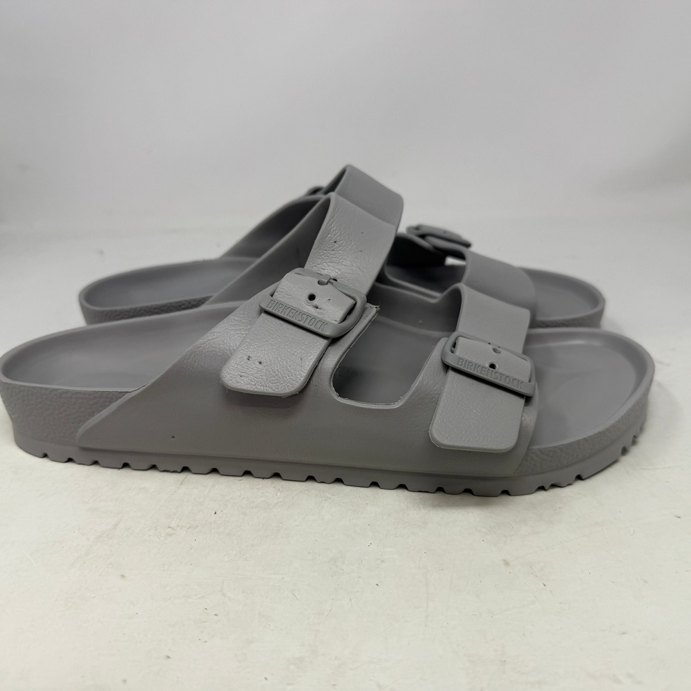 Birkenstock Sandals Mens 43 Arizona EVA Gray Waterproof EUC